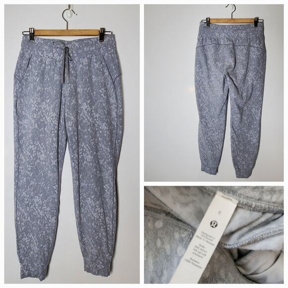 Lululemon Ready to Rulu Jogger 29" Speckle Spritz Jacquard Rhino Grey Silver Dr - Picture 4 of 15